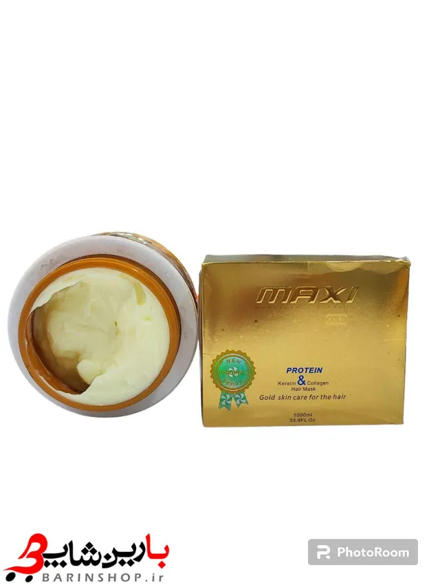 ماسک مو کراتینه و بدون سولفات مکسی گلد Maxi Gold - تصویر 5