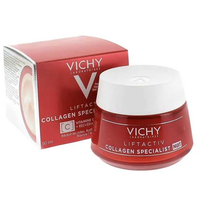 کرم شب کلاژن ساز لیفت اکتیو ویشی Vichy