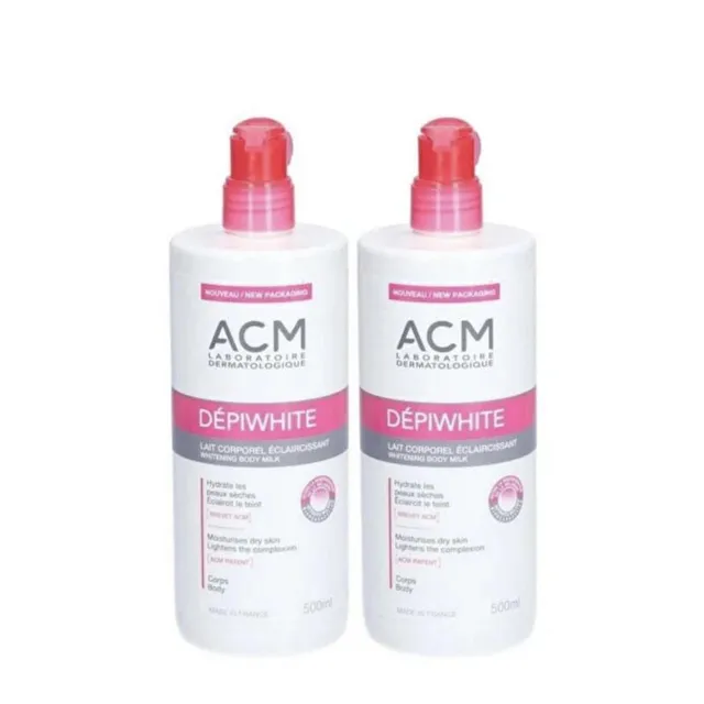 لوسیون سفید کننده و ضدلک بدن ای سی ام مدل ACM Dépiwhite 500ml - تصویر 2