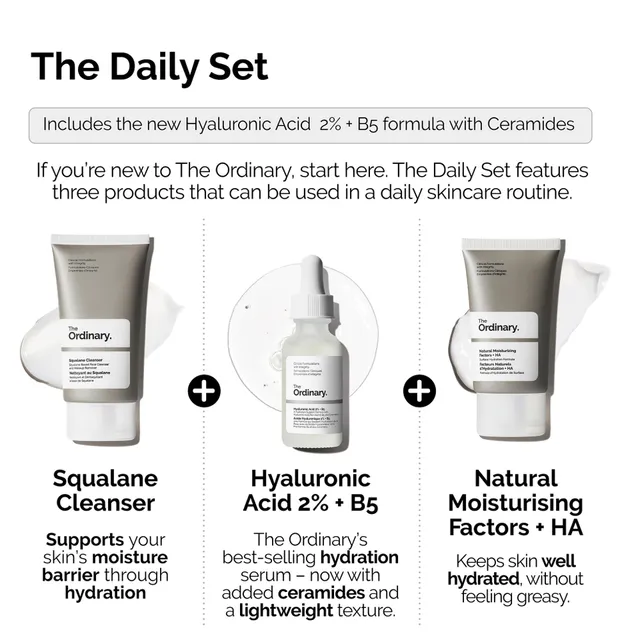 ست روتین پوستی آبرسان اوردینری The Ordinary - تصویر 2
