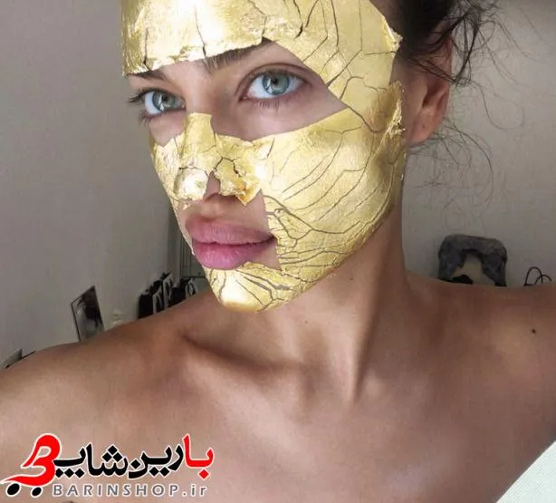 ماسک ورقه ای فویل طلا ۲۴عیار - تصویر 6