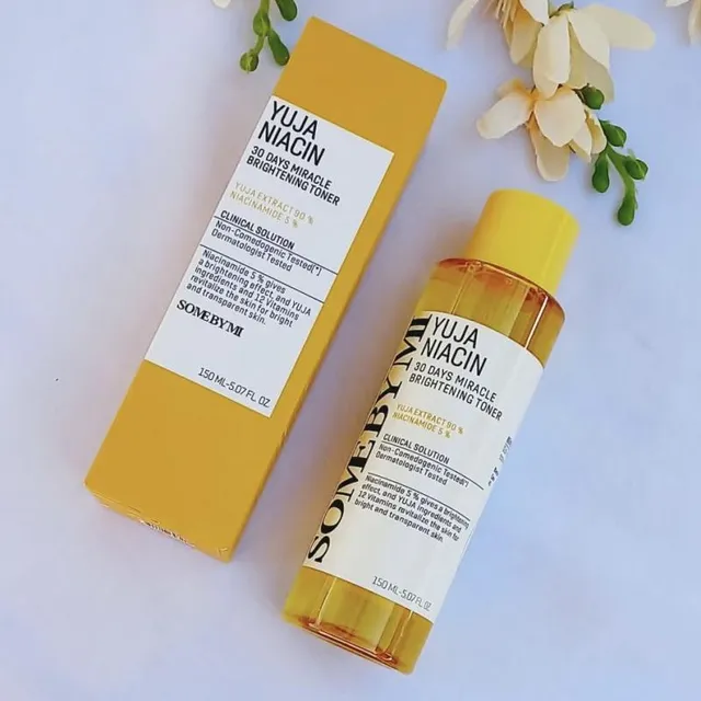تونر روشن کننده معجزه آسای یوجا نیاسین سام بای می Some By Mi Yuja Niacin 30 Days Miracle Brightening Toner - تصویر 2