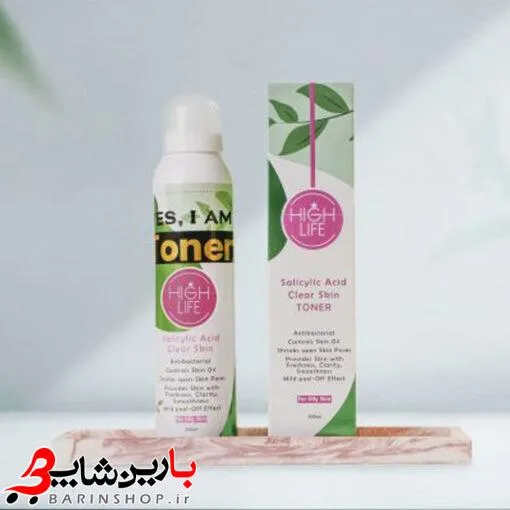 تونر سالیسیلیک اسید هایلایف