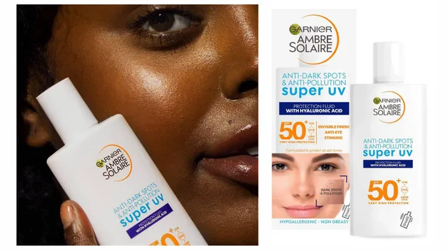کرم ضد آفتاب بدون رنگ گارنیر SPF 50 مدل Ambre super uv ‌مناسب پوست‌های انواع پوست حجم 40 میلی‌لیتر - تصویر 4