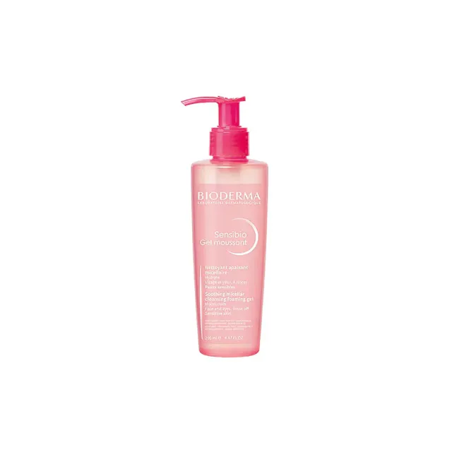 فوم ژل شستشوی صورت سنسبیو بایودرما BIODERMA Sensibio حجم 200 میل اورجینال