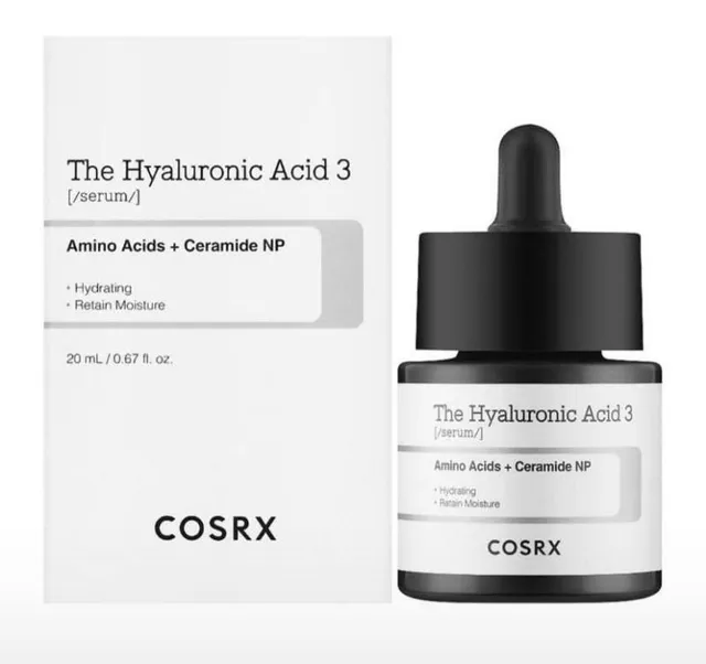 سرم هیالورونیک اسید 3 درصد کوزارکس Cosrx آبرسان 20 میل