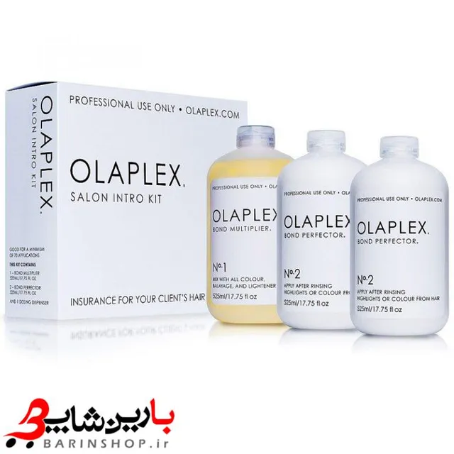 پک سه تای اولاپلکس OLAPLEX 525میلی - تصویر 3