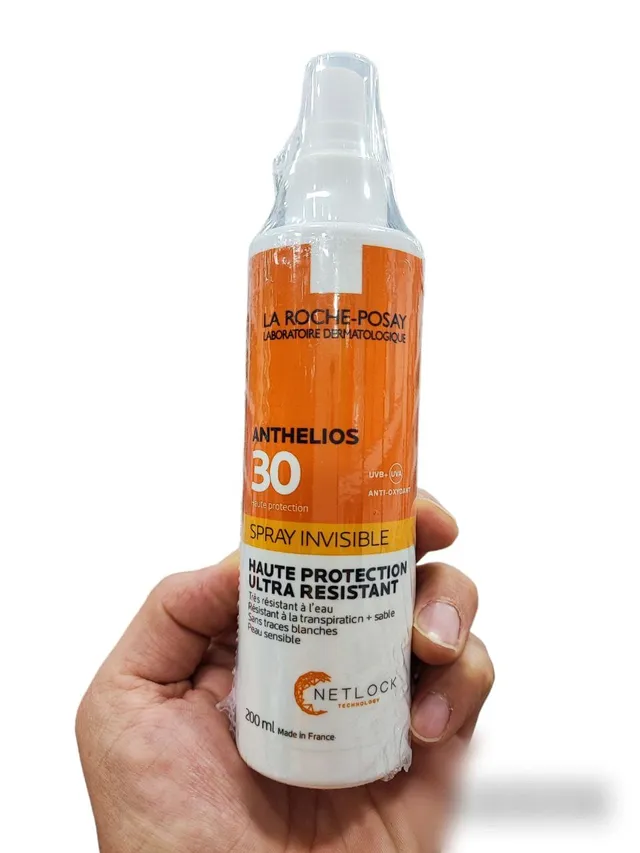 اسپری ضد آفتاب لاروش پوزای مدل Anthelios Invisible حجم 200 میلی لیتر spf30
