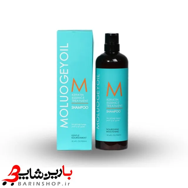 شامپو مولوجی کراتینه و حجم دهنده Moluogeyoil حجم 900 میلی لیتر