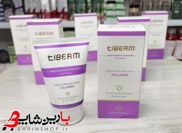 کرم آبرسان و مرطوب کننده حاوی کلاژن تیبرم - تصویر 3