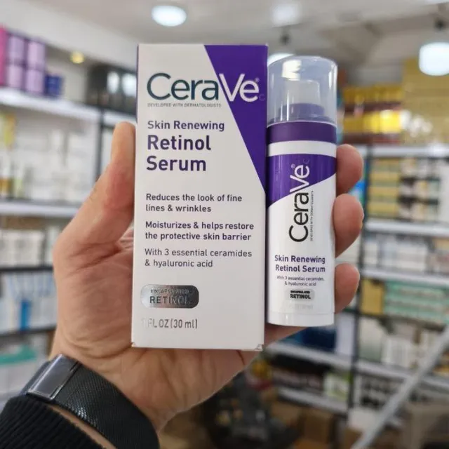 سرم رتینول ضد چروک سراوی CeraVe حجم 30 میل - تصویر 3