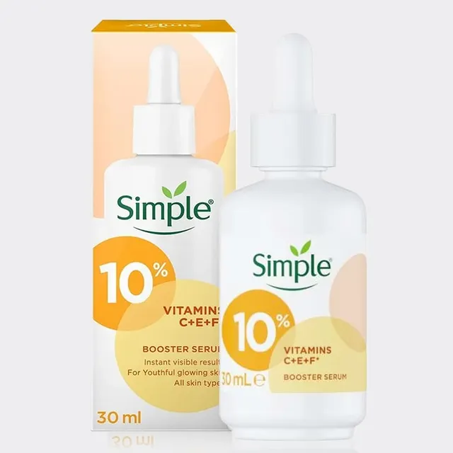 سرم روشن کننده ویتامین سی سیمپل Simple حجم 30 میل