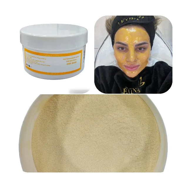 ماسک هیدروژلی طلا 24K برند premier beauty face - تصویر 3