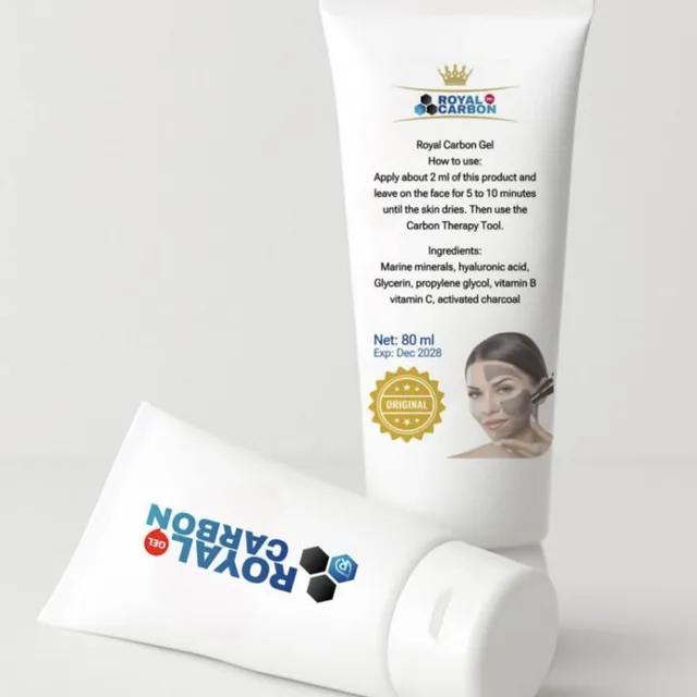 ژل کربن‌تراپی رویال ROYAL CARBON