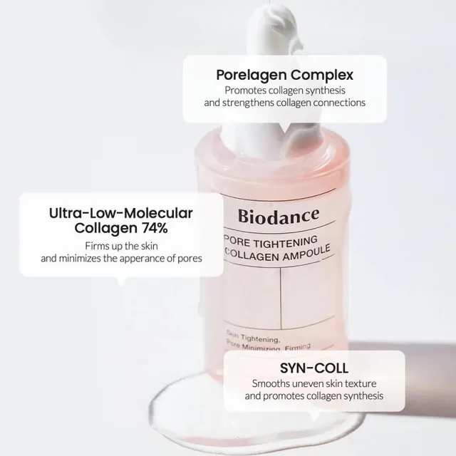 آمپول بایودنس جمع‌کننده منافذ Biodance - تصویر 2