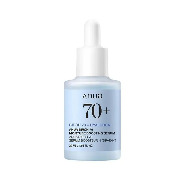 سرم مرطوب کننده و تقویت کننده آنوا Anua شیره توس Birch Moisture