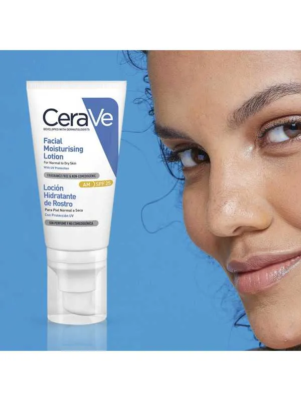 ضد آفتاب و مرطوب کننده و آبرسان روزانه سراوی Cerave حاوی SPF25 حجم 52 میل - تصویر 7