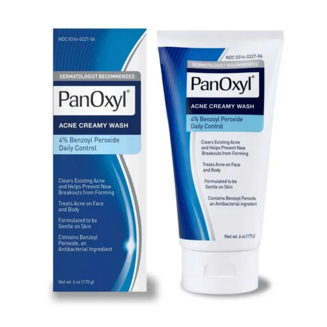 فوم شوینده ضد آکنه صورت و بدن پنوکسیل PanOxyl Acne Foaming Wash Benzoyl Peroxide 10% حجم 156میل (208)