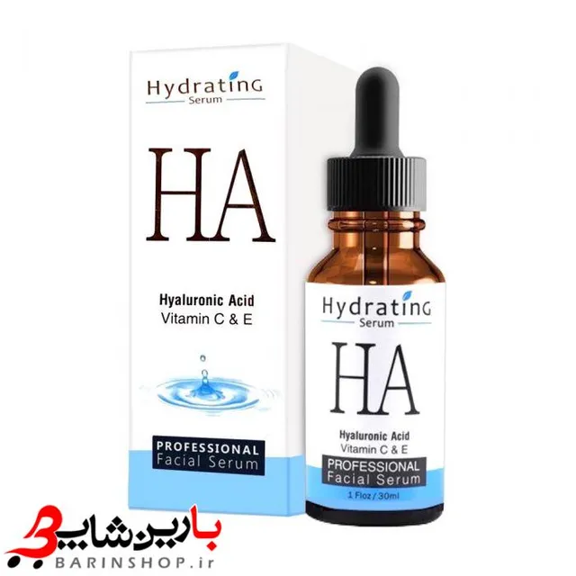 سرم صورت هیالورونیک اسید و ویتامین C و E مویام