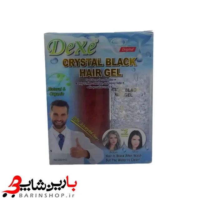 ژل رنگ مو مردانه دکس DEXE - تصویر 3