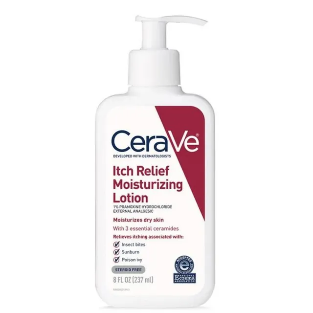 لوسیون کرم مرطوب کننده و ضد خارش سراوی CeraVe مدل Itch Relief حجم 236 میل