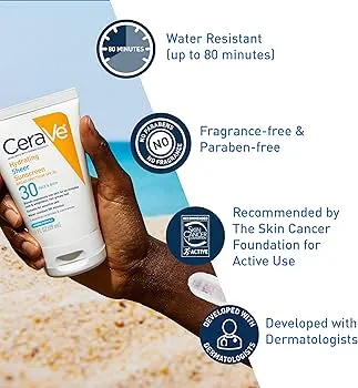کرم ضد آفتاب مینرال سراوی Cerave مدل آبرسان حجم 75 میل - تصویر 3