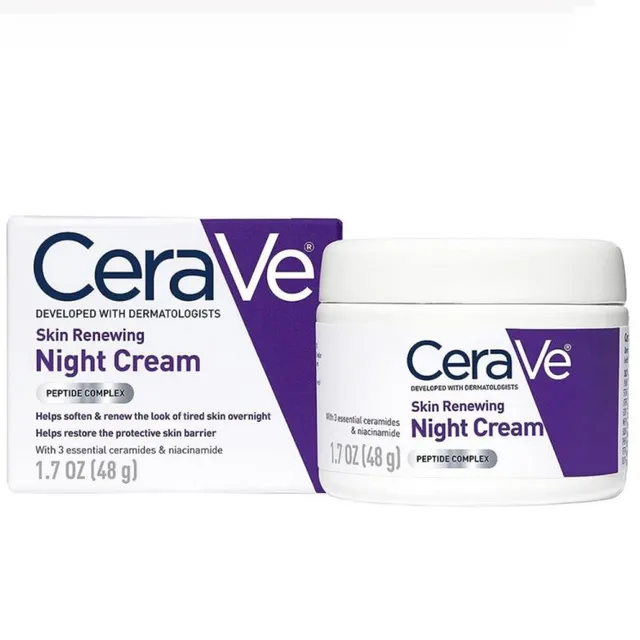 کرم شب بازسازی کننده پوست سراوی CeraVe Skin Renewing Night Cream