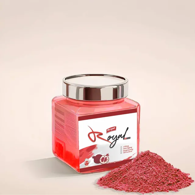 ماسک پودری لاتکسی عصاره انار رویال - تصویر 3