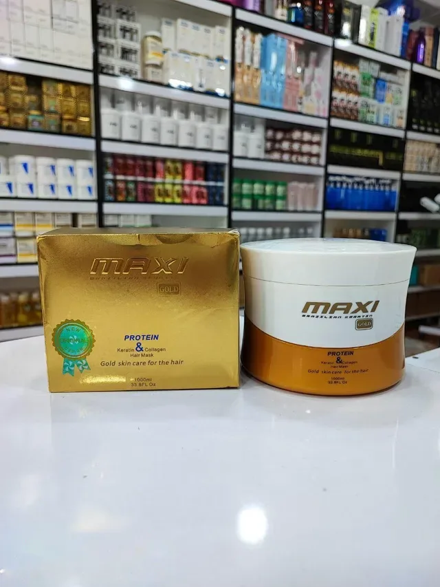 ماسک مو کراتینه و بدون سولفات مکسی گلد Maxi Gold - تصویر 3