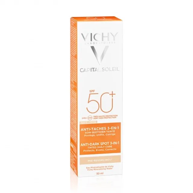 ضد آفتاب سه کاره رنگی ویشی مدل ANTI DARK SPOT حجم 50 میل - تصویر 7