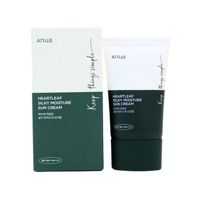 ضد آفتاب بدون رنگ آنوا Anua Heartleaft