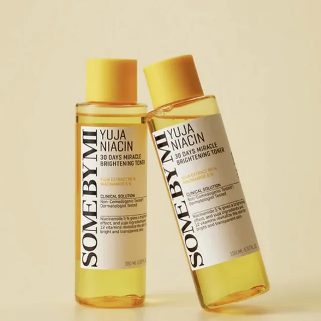تونر روشن کننده معجزه آسای یوجا نیاسین سام بای می Some By Mi Yuja Niacin 30 Days Miracle Brightening Toner - تصویر 4