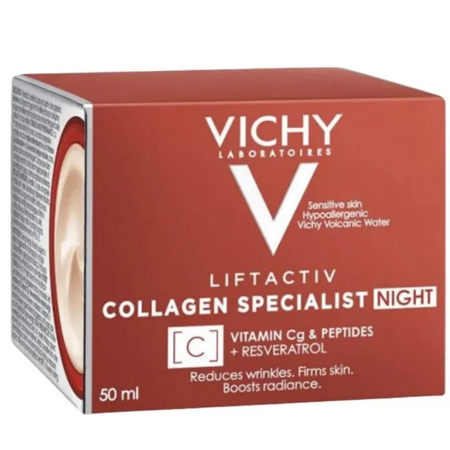 کرم شب کلاژن ساز لیفت اکتیو ویشی Vichy - تصویر 2