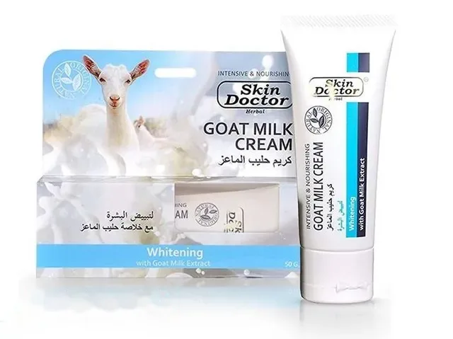 کرم روشن کننده و ترمیم کننده شیر بز اسکین دکتر - تصویر 3