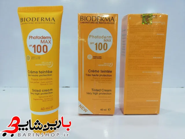 کرم ضد آفتاب رنگی بیودرما SPF100BIODERMA - تصویر 2