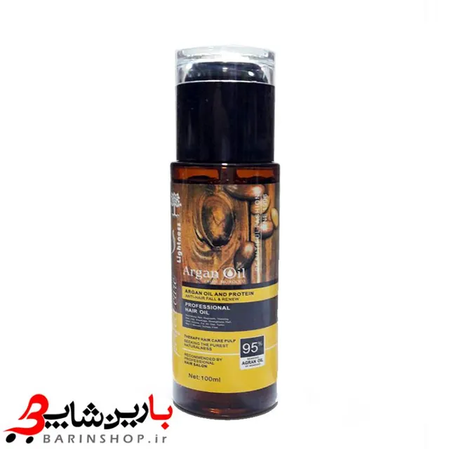 روغن آرگان ۹۵ درصد لایتنس LIGHTNESS وزن ۱۰۰ میل - تصویر 3