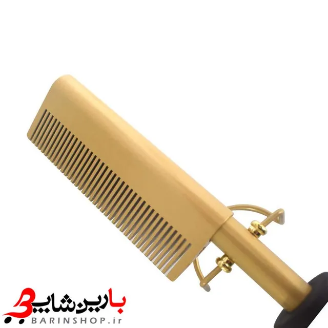 شانه مو صاف موی گرم ، شانه صاف شونده با گرمایش برقی Ceramic Hot Comb – Press Comb - تصویر 2