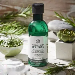 تونر تی تری Tea Tree بادی شاپ – مناسب پوست مختلط تا چرب حجم ۲۵۰ میل