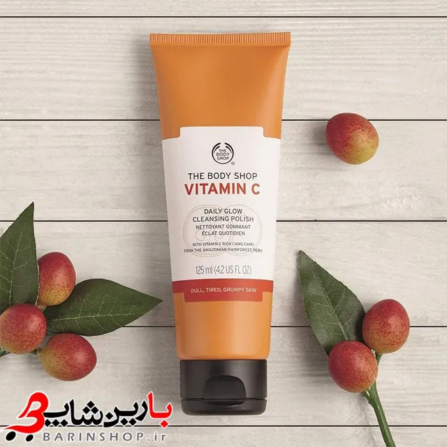 شوینده ویتامین سی C بادی شاپ The Body Shop Vitamin C Daily Glow Cleansing Polish - تصویر 5
