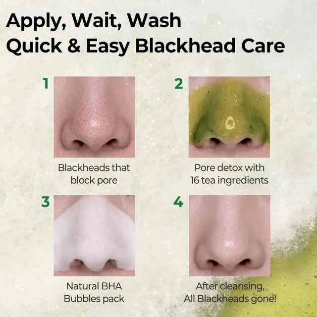 شوینده حبابی جوش سرسیاه سام بای می BYE BYE BLACK HEAD - تصویر 2
