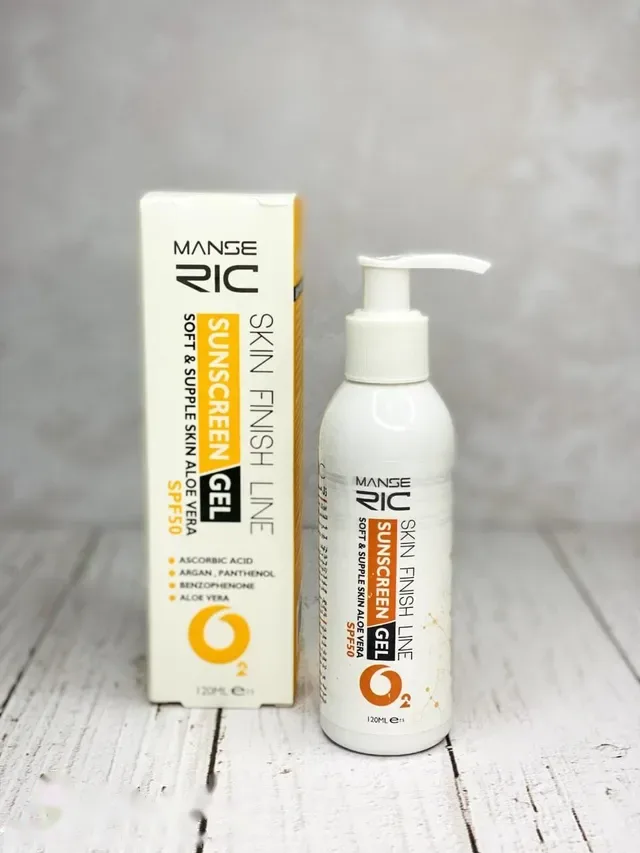 ژل ضد آفتاب مانسریک با SPF 50 حجم 120 میل - تصویر 3
