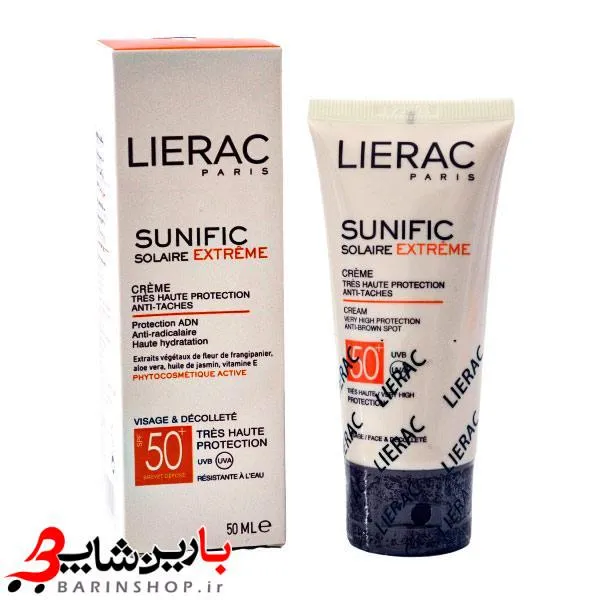 کرم ضد افتاب لیراک-LIERAC