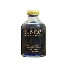 قطره صافی و شاین ضد زردی مو جونیور Junior Keratin Smoothing