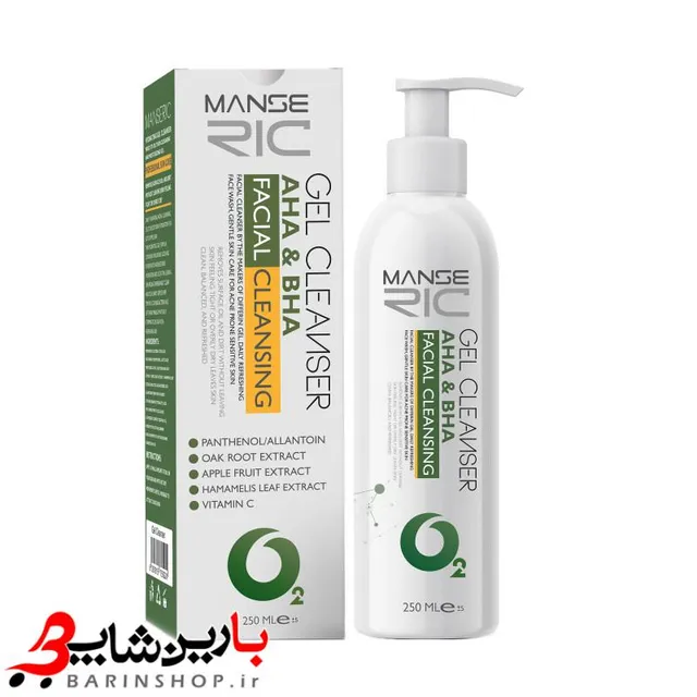ژل آبرسان و قابض منافذ مانسریک