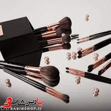 ست براش ۱۳ تایی بی اچ کازمتیکس استند دار مدل رز گلد مشکی (BH Cosmetics Signature Rose Gold 13 Piece Brush Set) - تصویر 8
