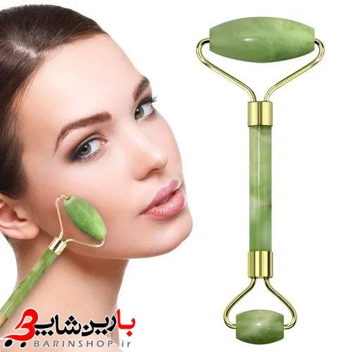 ماساژ صورت Jade Roller برای ماساژ صورت ضد پیری
