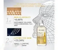 تونر پاک کننده صورت دکتر راشل مدل collagen حجم 500 میلی لیتر - تصویر 5
