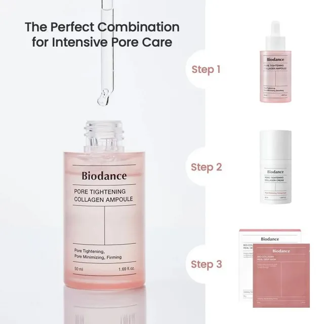 آمپول بایودنس جمع‌کننده منافذ Biodance - تصویر 6