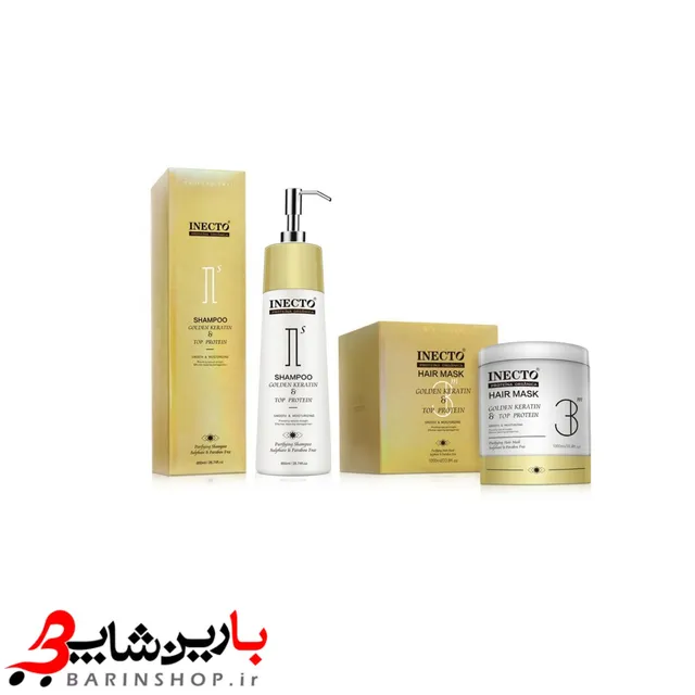 شامپو کراتینه و بدون سولفات مو اینکتو Inecto - تصویر 6