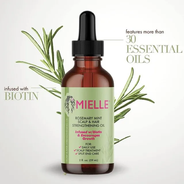 روغن تقویت کننده مو میله رزماری Mielle - تصویر 3